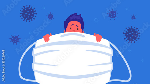 Preventing covid-19 using a medical face mask