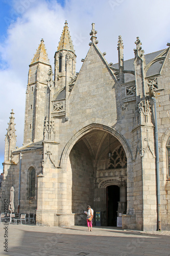 Collegiate church of St Albinus in Guerande, France