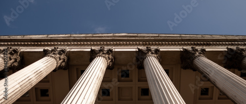 Canvas Print Columns of National Gallery building