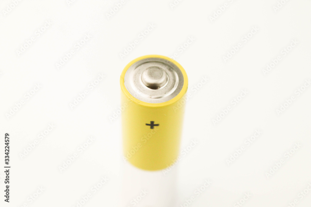 Battery. Alkaline battery on a white background. Battery. Alkaline battery on a white background.