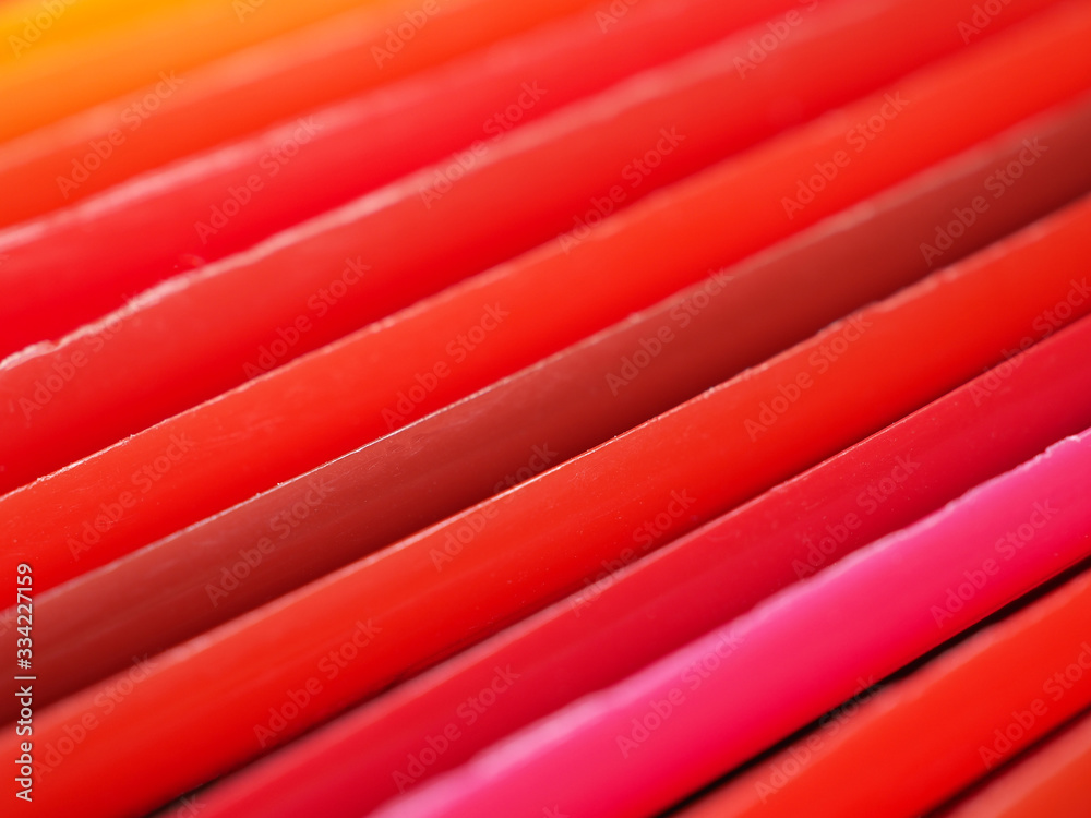 Plastic color swatches book. Sample colors catalogue for plastic