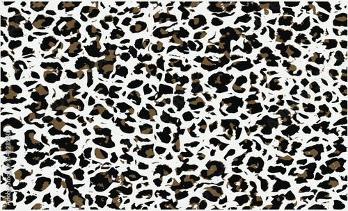 Leopard pattern design  vector illustration background