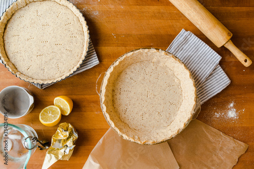 Pie and tarts crust raw crust ready to bake for bakers