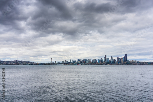 Seattle Below Storm Clouds 3