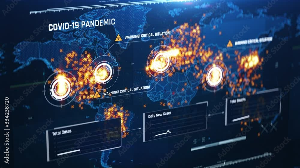 COVID-19 pandemic on world map, outbreak monitoring, countries with most cases. Coronavirus pandemic geography analysis, international statistics