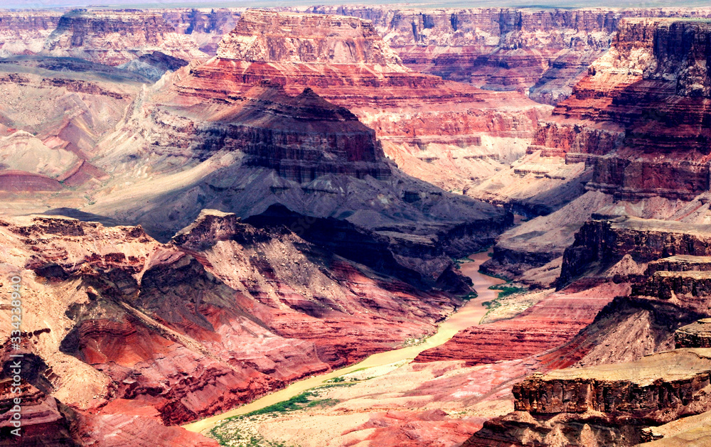 Red rocks of Grand Canyon - USA