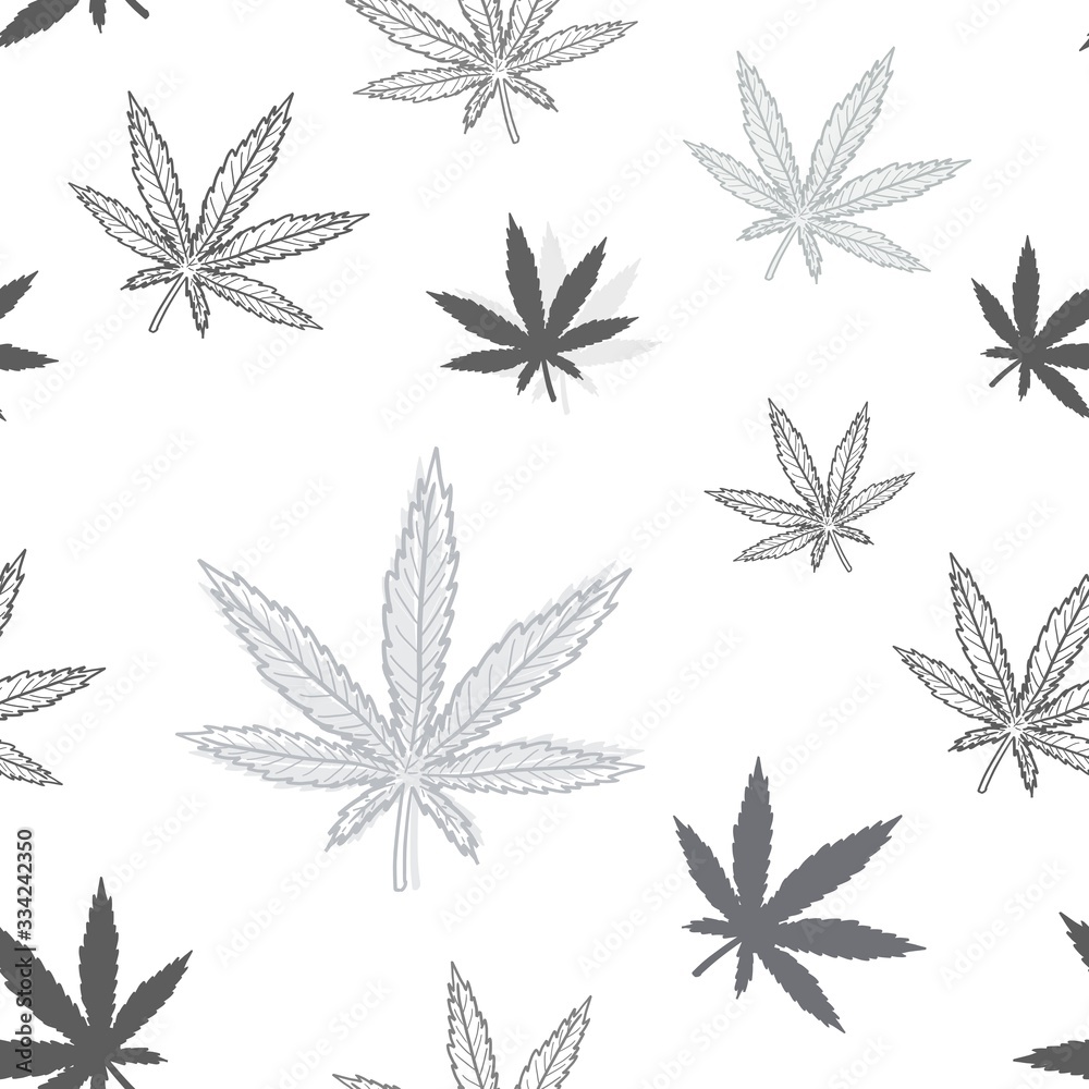 Marijuana leaf pattern Marijuana leaf pattern