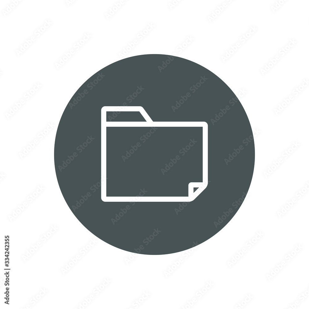 folder icon isolated on white background folder icon isolated on white background
