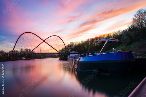 Kanalbrücke im Nordsternpark, Gelsenkirchen