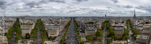 View from Arc de Triomphe © OleMartin