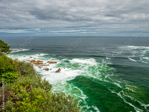 Knysna Head Viewpoint from Top across the lagoon landscape