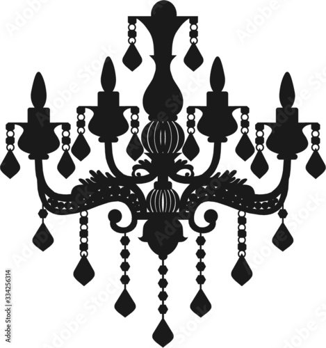  chandelier on the ceiling