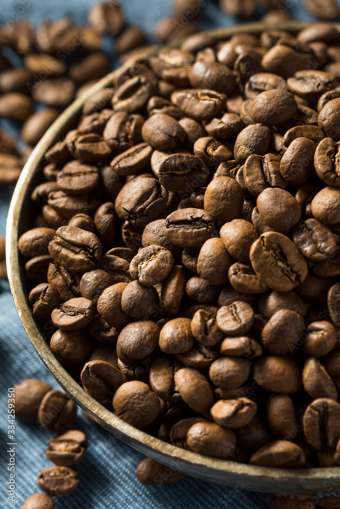 Fototapeta premium Dry Organic Espresso Coffee Beans