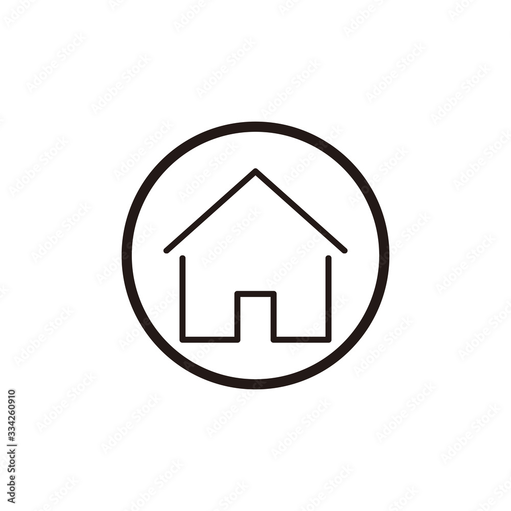 House icon vector illustration sign House icon vector illustration sign
