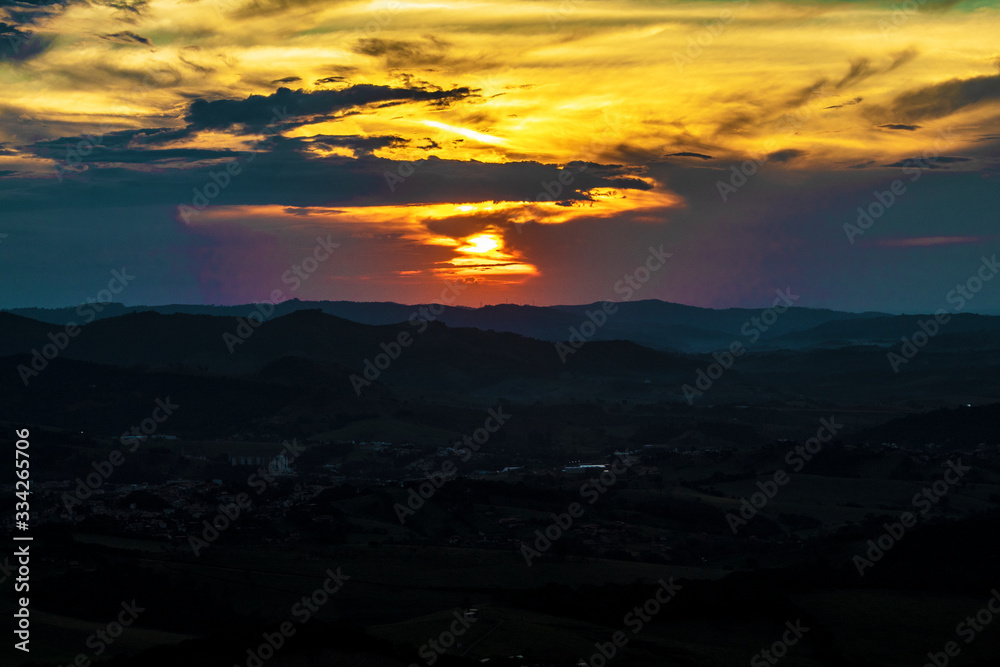 Obraz premium Magic sunset