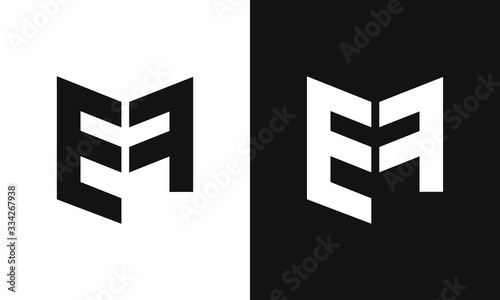 Letter EF Logo design concept template for business photo