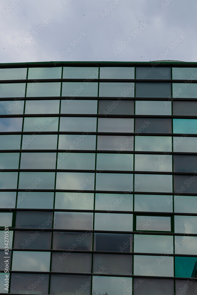 Abstract office building background