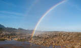 The end of the rainbow, Bufones de Pria, Asturias, Spain