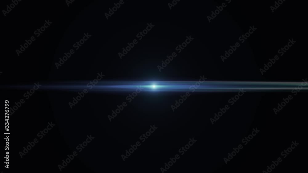 Lens flare effect on black background. Abstract Sun burst, sunflare For screen mode using. Sunflares nature abstract backdrop, blinking sun burst, lens flare optical rays. 4K UHD video .