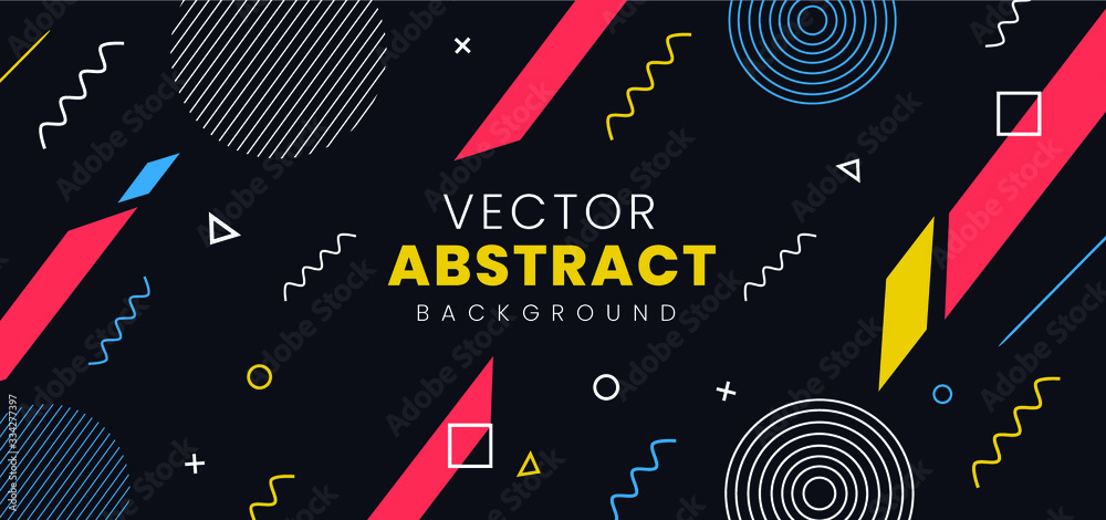 Obraz premium Colourful Vector Abstract Background