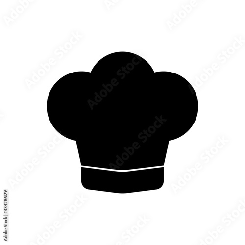cook hat . vector Simple modern icon design illustration.