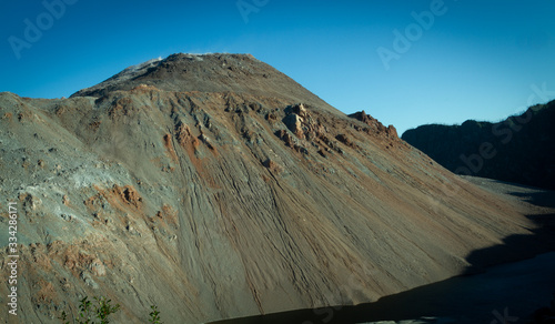 Volcán Chaiten, ubicado en la región de los lagos, patagonia, Chile.