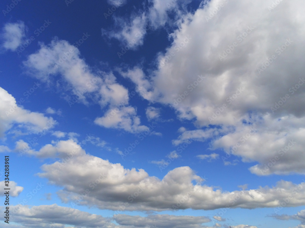 Simple blue cloudy sky, Nature background, day time. Simple blue cloudy sky, Nature background, day time.