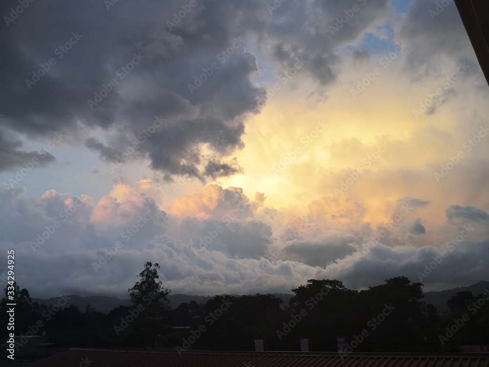 Obraz premium sky with clouds