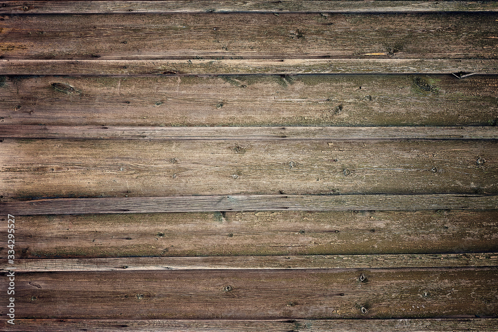 Obraz premium Old wooden vintage background. Horizontal position. Grunge rustic style.