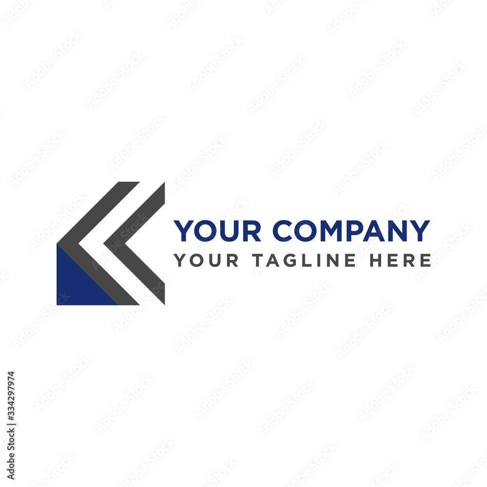 Fototapeta premium Company logo icon vector trendy
