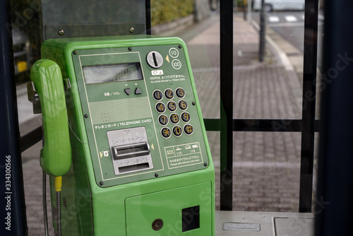 公衆電話・電話ボックスのある風景 photo