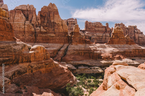 Wallpaper Mural Amazing Red Rock Sandstone Formations in Canyonlands Backcountry Torontodigital.ca