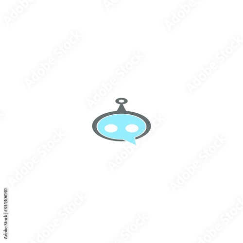 Robot logo icon