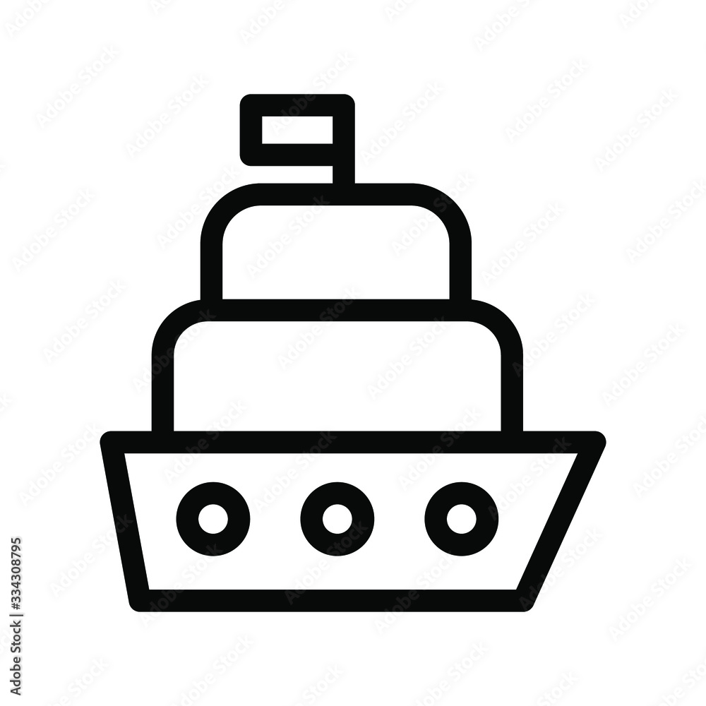 Cruiser Ferry Icon , Template Logo Design Emblem Isolated Illustration , Tourist Holiday Summer , Outline Solid Backgound White
Cruiser Ferry Icon , Template Logo Design Emblem Isolated Illustration , Tourist Holiday Summer , Outline Solid Backgound White