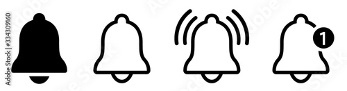 Fotografie, Obraz Notification bell icon