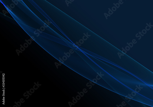 Abstract background waves. Black and blue abstract background for wallpaper or business cardlue abstract background for wallpaper or business card