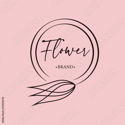 logo de marca- flower