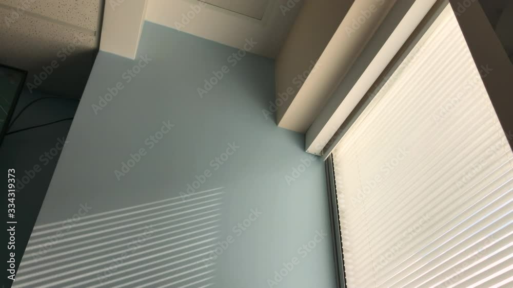 Hospital Bed Rays Of Light From Window On Wall