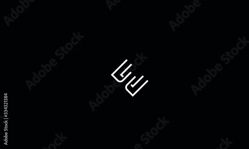 Alphabet letter icon logo E