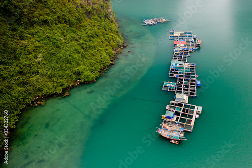 Floating Village, Ha Long Bay photo