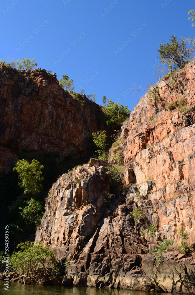 A view of the Katherine Gorge in the Northern Territory of Australia