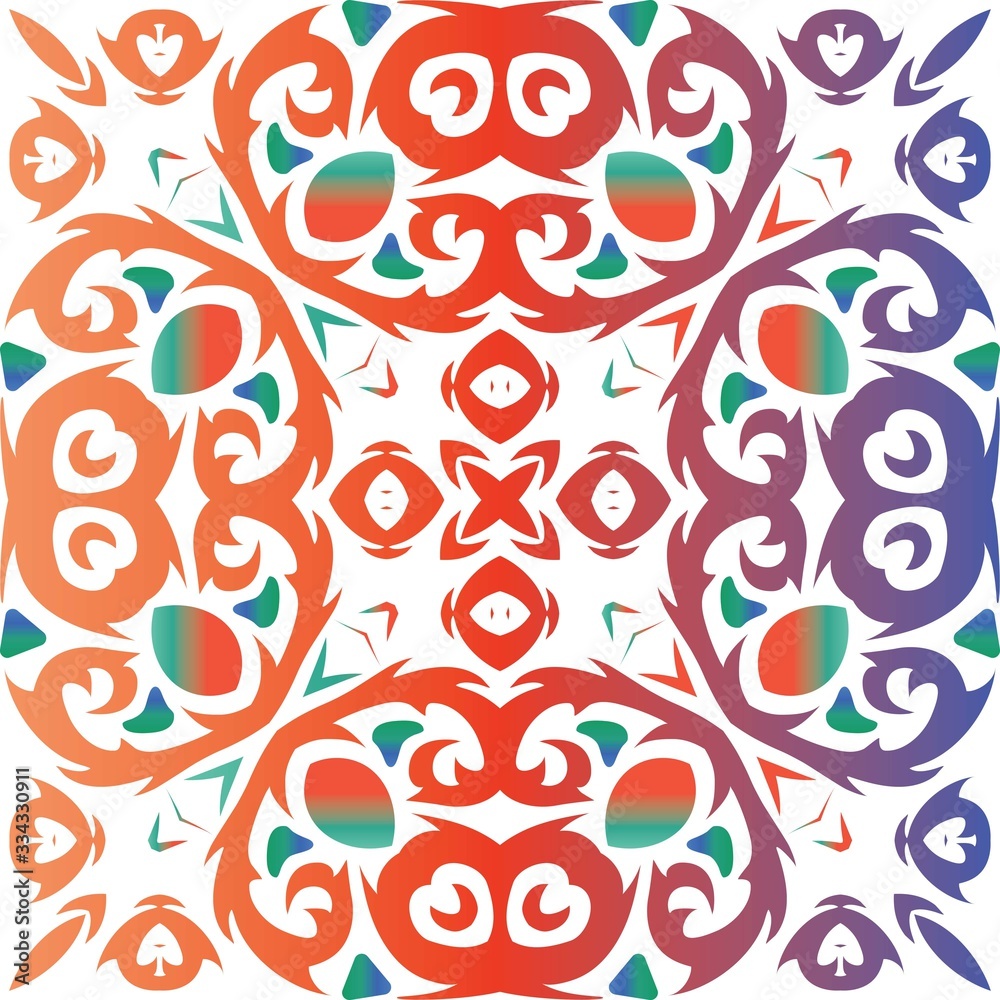 Ornamental talavera mexico tiles decor.