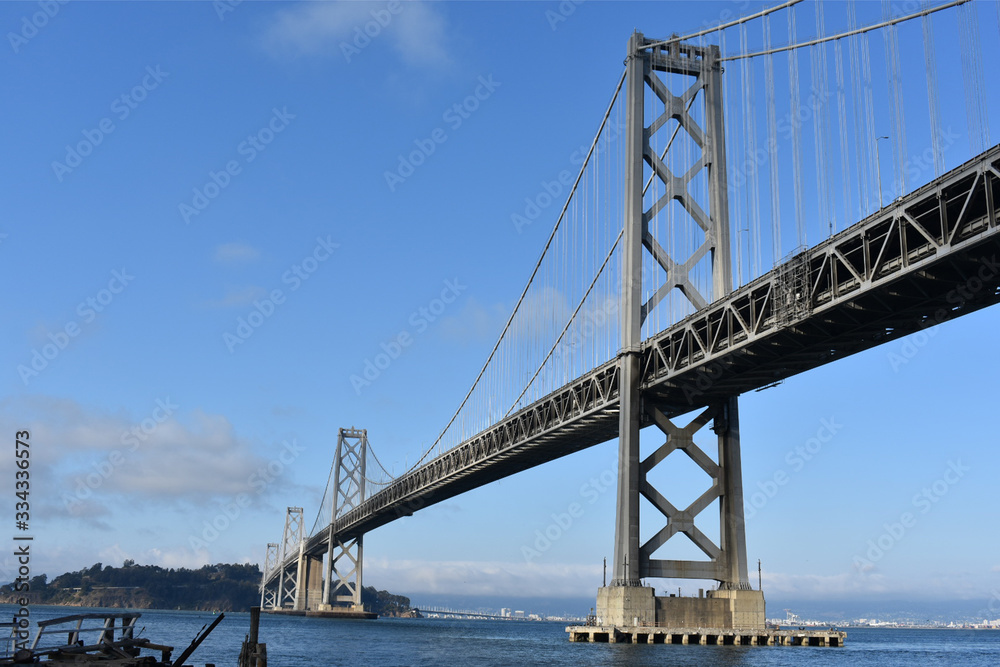 Fototapeta premium Bay Bridge- San Francisco, CA