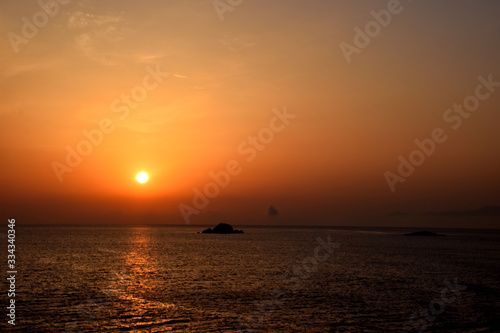 sunset at the sea © Romina