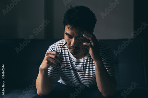 depressed emotion panic attacks alone young man sad fear stressful.crying begging help.stop abusing domestic violence,person with health anxiety,people bad frustrated exhausted feeling down