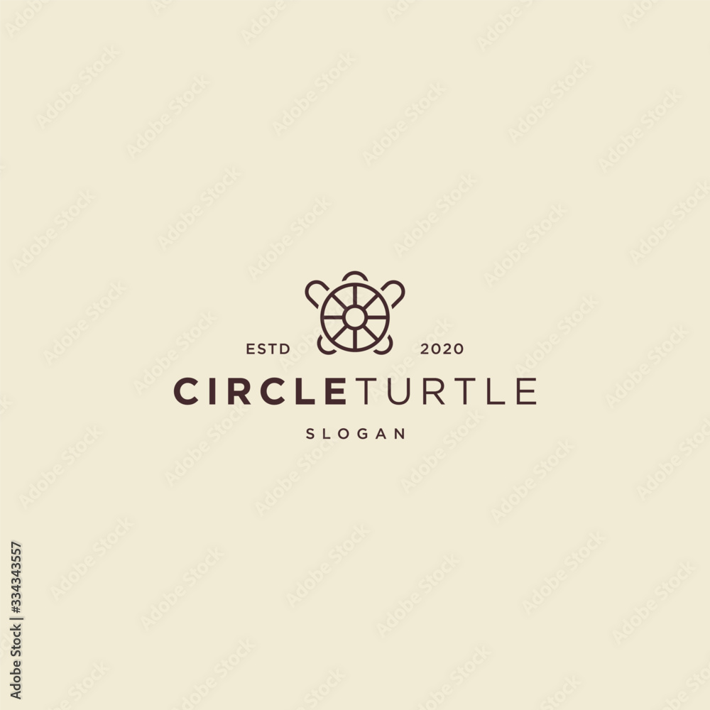 Turtle logo icon design vector Turtle logo icon design vector