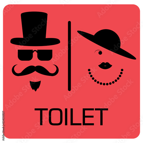 toilet sign 