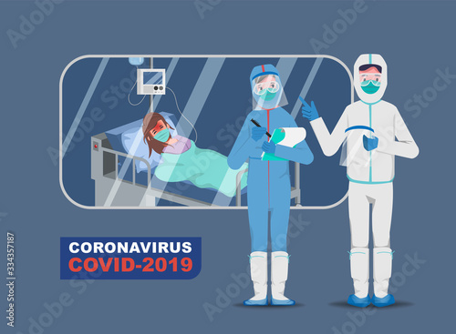 Doctor who save patients from coronavirus outbreak and fighting the covid-19.