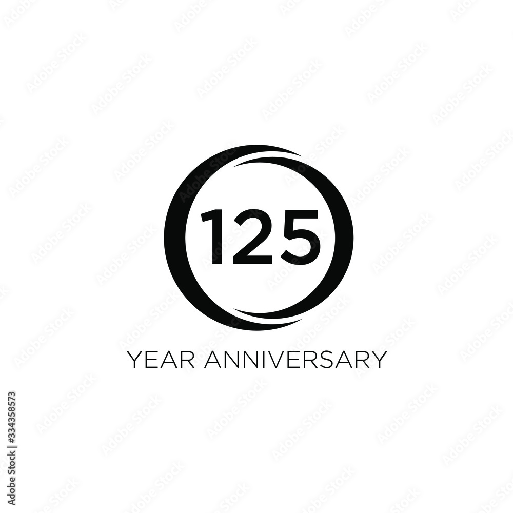 125 anniversary ribbon letter 125 anniversary ribbon letter