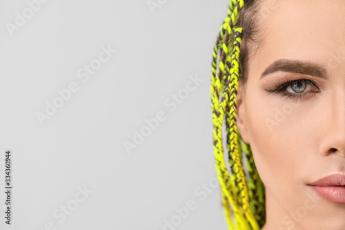 Portrait of young transgend...